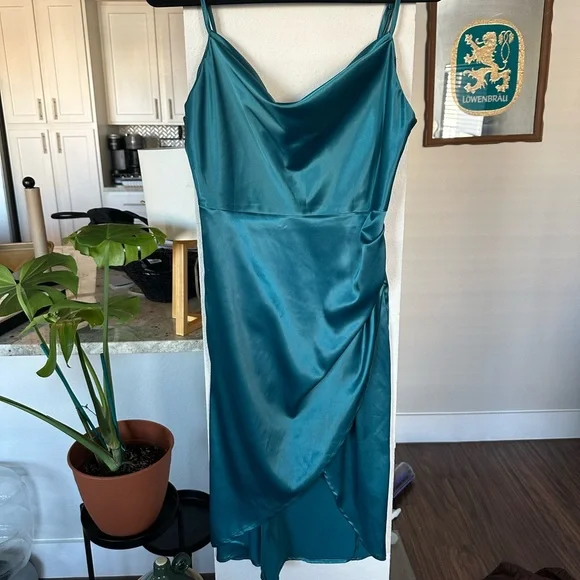 Dresses | Turquoise Wedding Guest Dress Size M | Poshmark